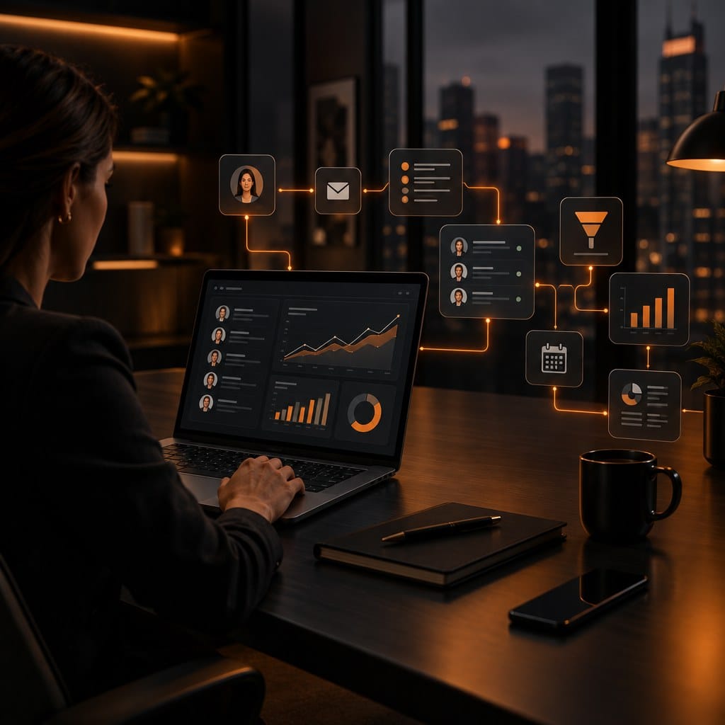 AI-powered marketing automation workflow
